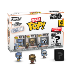 FUNKO BITTY POP: STAR WARS - HEAVY MANDALORIAN 4PK