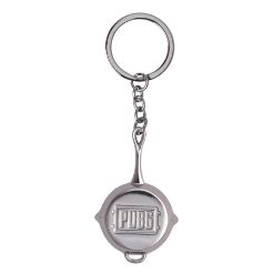 JINX PUBG FRYING PAN KEYCHAIN CHROME