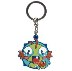 JINX WORLD OF WARCRAFT TOO CUTE MURLOC KEYCHAIN