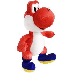 NINTENDO SUPER MARIO PLUSH YOSHI RED 20 CM PLIŠ