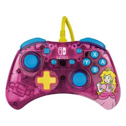 PDP NINTENDO SWITCH WIRED CONTROLLER ROCK CANDY MINI - PEACH