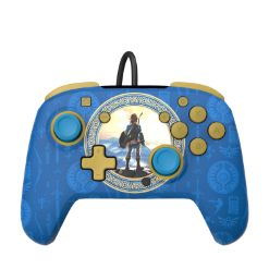 PDP NINTENDO SWITCH ŽIČNI KONTROLER REMATCH - HYRULE BLUE