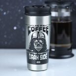 PYRAMID Star Wars I like my coffee on the dark side potovalna skodelica