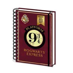 PYRAMID HARRY POTTER  (PLATFORM 9 3/4) A5 WIRO NOTEBOOK BELEŽNICA