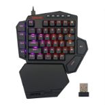 REDRAGON DITI ELITE K585RGB-KS BREZŽIČNA MEHANSKA TIPKOVNICA - RDEČA STIKALA