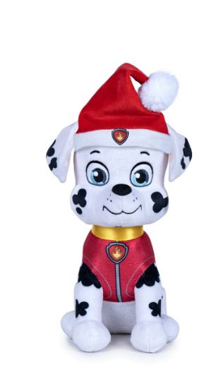 PAW PATROL - MARSHALL CHRISTMAS 27CM PLIŠ