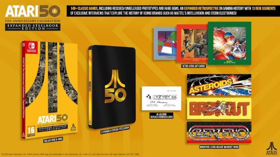 Atari 50: The Anniversary Celebration - Expanded Steelbook Edition (Nintendo Switch)