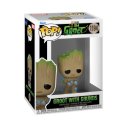 FUNKO POP MARVEL: I AM GROOT - GROOT W/ GRUNDS