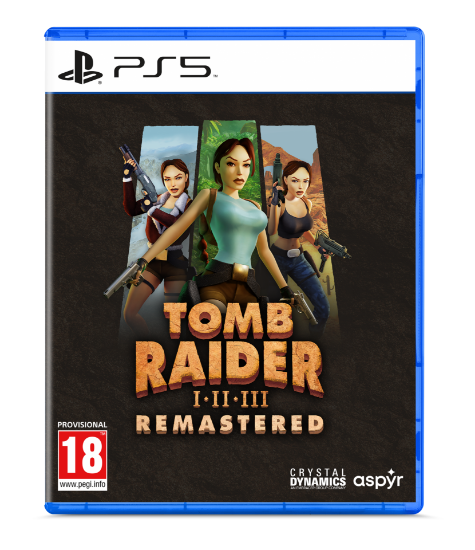 Tomb Raider I-III Remastered Starring Lara Croft (Playstation 5)