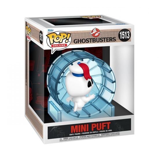 FUNKO POP DELUXE Ghostbusters mini puft on hamster wheel