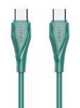 LDNIO CHARGING DATA CABLE (C-C) 65W 2M GREEN LC612C