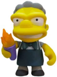 KIDROBOT THE SIMPSONS MOE MEDIUM FIGURE