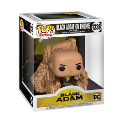 FUNKO POP DELUXE: BLACK ADAM - BLACK ADAM ON THRONE