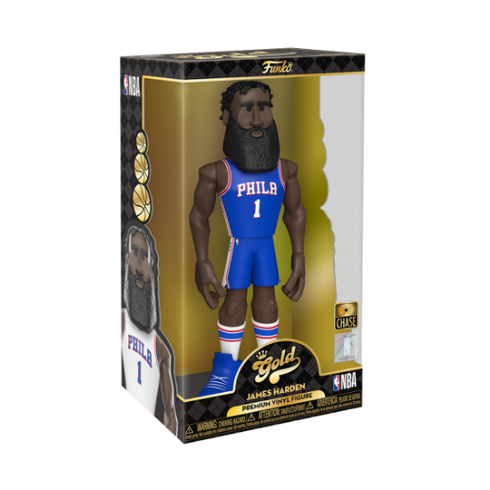 FUNKO GOLD 12" NBA: 76ERS - JAMES HARDEN