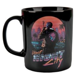 JINX Cyberpunk 2077 night city sunset skodelica