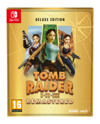 Tomb Raider I-III Remastered Starring Lara Croft - Deluxe Edition (Nintendo Switch)