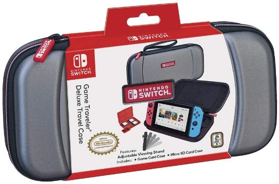 BIGBEN NINTENDO SWITCH POTOVALNA TORBICA, SIVA