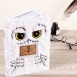 BLUE SKY HARRY POTTER A5 PLUSH HEDWIG BELEŽKA