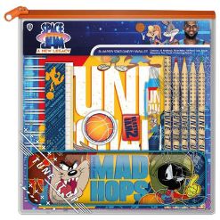 BLUE SKY SPACE JAM BUMPER STATIONERY SET (SQUARE) PISARNIŠKI SET