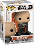 FUNKO POP STAR WARS: MANDALORIAN- BOBA FETT W/O HELMET