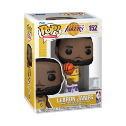 FUNKO POP NBA: LAKERS - LEBRON JAMES (YELLOW JERSEY)