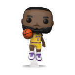 FUNKO POP NBA: LAKERS - LEBRON JAMES (YELLOW JERSEY)