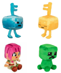 JINX MINECRAFT DUNGEONS MINI CRAFTER PLUSH PLIŠASTA IGRAČKA