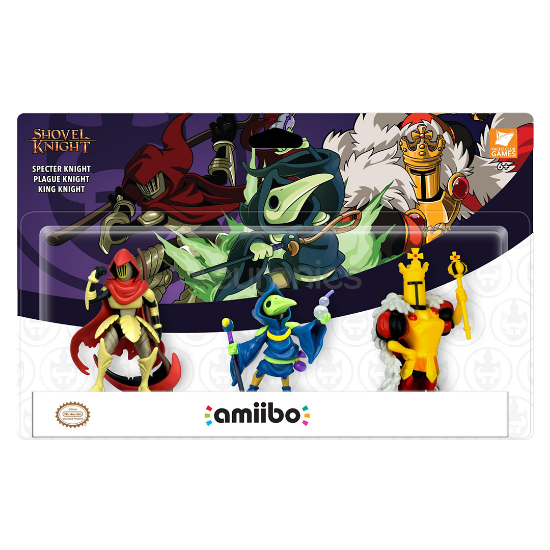 SHOVEL KNIGHT AMIIBO PAKET 3 FIGUR