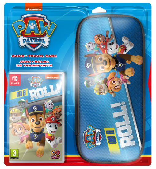 PAW PATROL: ON A ROLL GAME + ETUI SWITCH