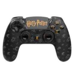 OFFICIAL HARRY POTTER - BREZŽIČNI PS4 KONTROLER - GRYFFINDOR - ČRNE BARVE