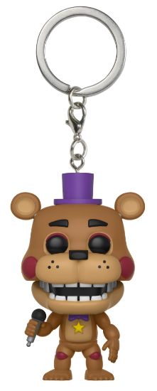 FUNKO POCKET POP KEYCHAIN Five nights at Freddys rockstar Freddy obesek