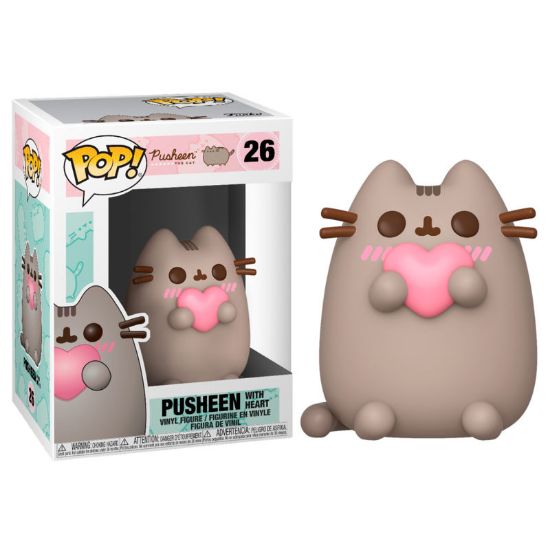 FUNKO POP: PUSHEEN - PUSHEEN W/HEART