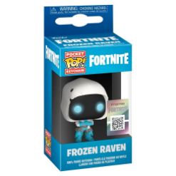 FUNKO POCKET POP KEYCHAIN Fortnite frozen Raven obesek