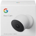 Google NEST CAM zunanja ali notranja nadzorna kamera na baterijo