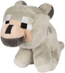 "JINX MINECRAFT 8"" BABY WOLF PLUSH"