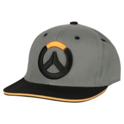 JINX OVERWATCH BLOCKED STRETCH FIT HAT