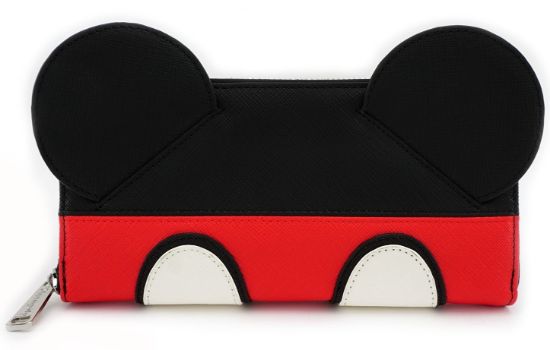 LOUNGEFLY DISNEY MICKEY ZIP AROUND WALLET