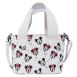 LOUNGEFLY DISNEY MICKEY-MINNIE BALLOONS AOP ROČNA TORBICA