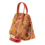 LOUNGEFLY DISNEY SEASONAL GINGER BREAD AOP CROSSBODY TORBA