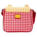 LOUNGEFLY DISNEY WINNIE THE POOH GINGHAM CROSSBODY TORBA