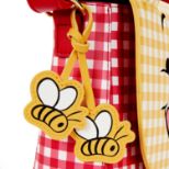 LOUNGEFLY DISNEY WINNIE THE POOH GINGHAM CROSSBODY TORBA