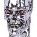 NEMESIS NOW TERMINATOR 2 HEAD BOX 21 CM