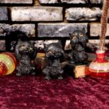 NEMESIS NOW THREE WISE KITTIES 8.8CM FIGURICE