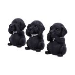 NEMESIS NOW THREE WISE LABRADORS 8.5CM KIPCI