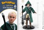 NOBLE COLLECTION - HARRY POTTER - BENDYFIGS - QUIDDITCH DRACO MALFOY FIGURA