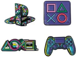 MERCHANDISE PLAYSTATION PIN BADGE SET