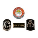 MERCHANDISE MANDALORIAN PIN BADGE SET