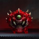 MERCHANDISE DOOM - CACODEMON COLLECTIBLE FIGURINE