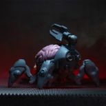 MERCHANDISE DOOM - ARACHNOTRON COLLECTIBLE FIGURINE