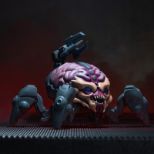 MERCHANDISE DOOM - ARACHNOTRON COLLECTIBLE FIGURINE